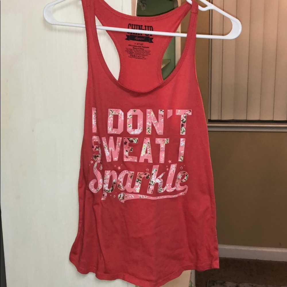Workout tank top